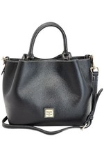 Dooney & Bourke Lucca Pebble Leather Large Barlow Tote Black