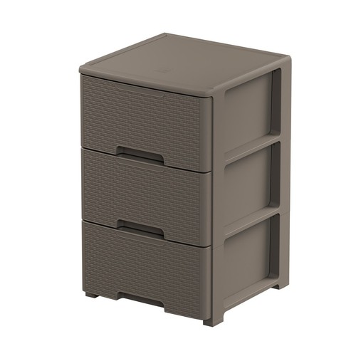 Commode grise tiroirs - commode,