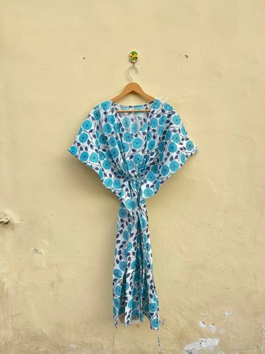 100 coton caftan indien - 100%,