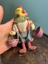 Statuette Papier Maché Peint