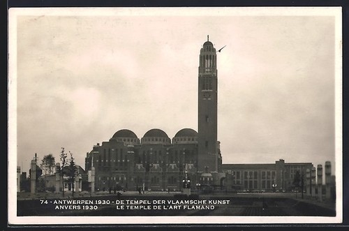 Carte postale anvers - carte,