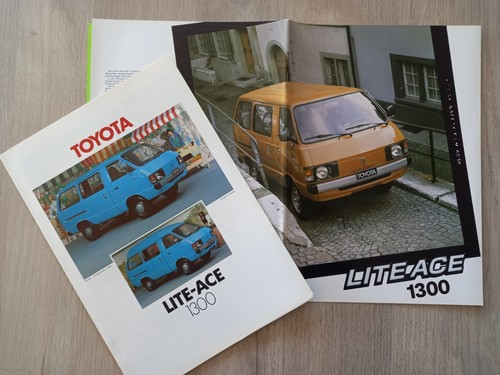Dépliant toyota lite ace - toyota, 1300