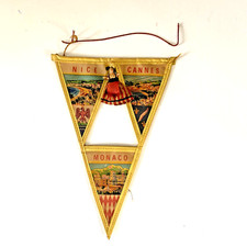 SUPERBE FANION ANNEES 60 POUR