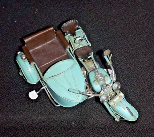 Ancien jouet tôle moto - jouet,
