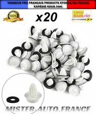 x20 Clips Fixation Panneau