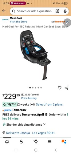 Maxi cosi peri - 180, rotating