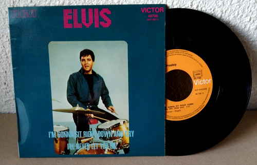 45t elvis presley i m - presley,