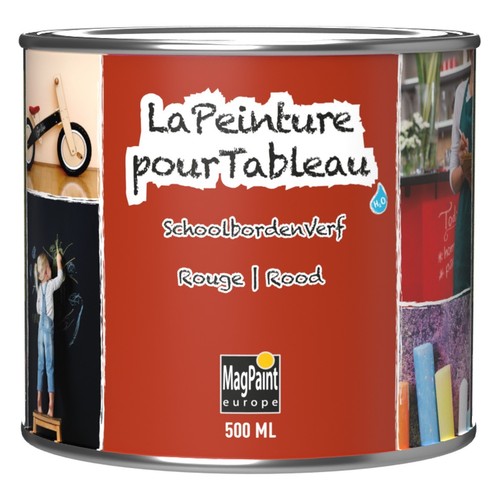 Peinture tableau rouge - tableau, ardoise