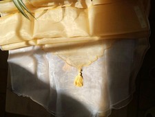 Rideaux Voilages Jaunes et