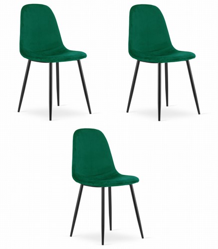 Fauteuil como velours vert - velours,