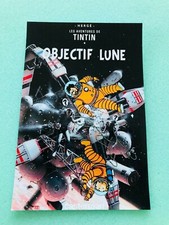 CARTE POSTALE 15X10 TINTIN