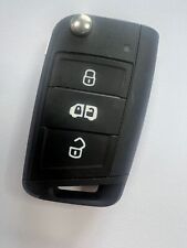 VOLKSWAGEN CRAFTER 3 BUTTON REMOTE FLIP KEY FOB TESTED 7C0 959 752 C