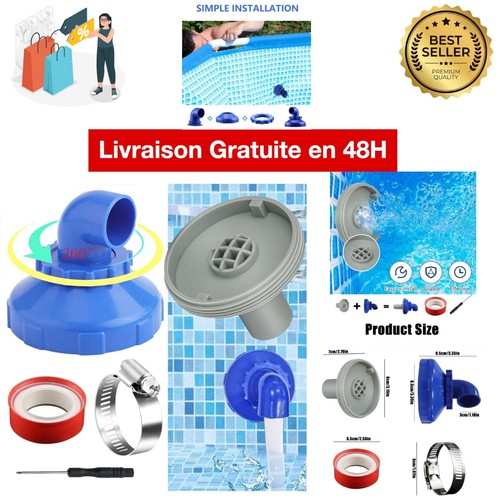 Buse entrée piscine - d'entrée,