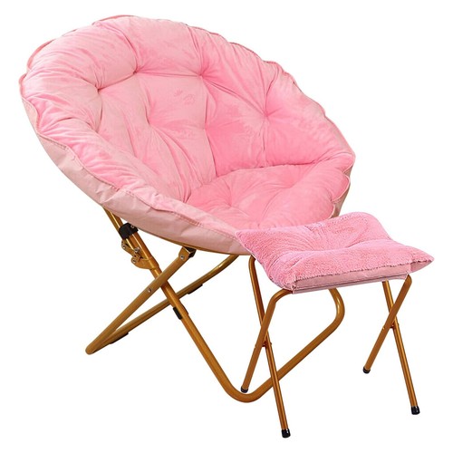 Foldable saucer chair - foldable,