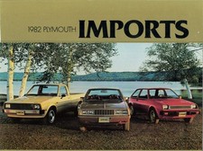 Catalogue brochure Mitsubishi Colt Sapporo /Plymouth imports inc. Arrow 1982 USA