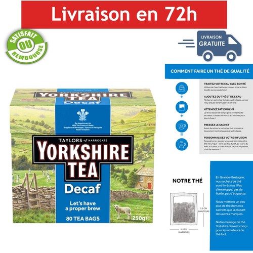 Yorkshire tea thé noir - thé,