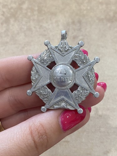 Médaille croix mérite pz - croix,