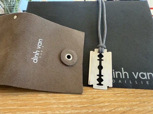 Dinh van pendentif lame - dinh, de