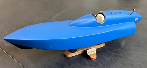 Speed boat blue bird - boat, model