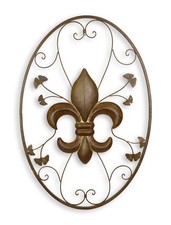 Décoration murale en fer en