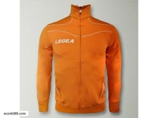 Legea Giacca Texas C / Zip Totale, Homme - Arabie Saoudite (Orange / Blanc)