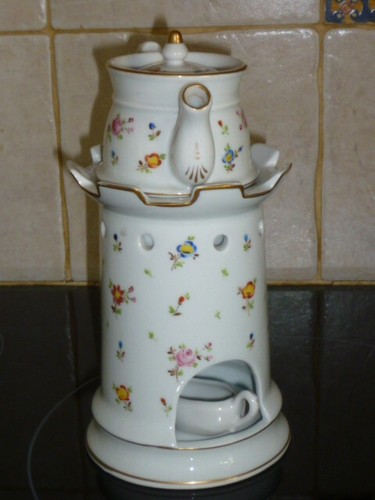 Ancienne tisaniere porcelaine - tisaniere,