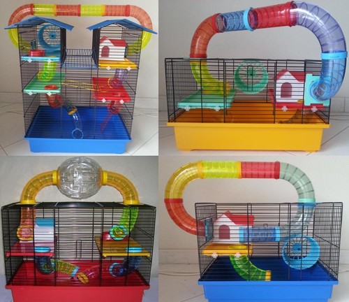 Cage hamster château de - château,