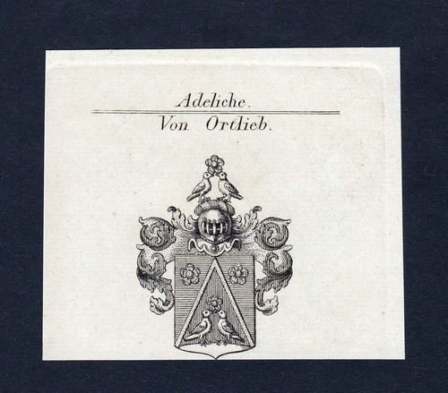 Environ 1820 ortlieb blason - environ,