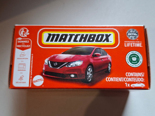 Matchbox 2016 nissan sentra - matchbox,