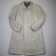 BRIONI mens textured wool coat