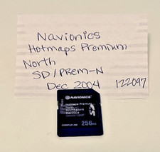 Navionics HotMaps Premium North SD / PREM-N Dec 2004 Lowrance SD card map