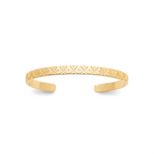 Bracelet ouvert jonc design