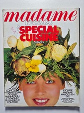 Magazine mode fashion beauté MADAME FIGARO 16 mai 1987 special cuisine