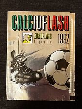 PACKET OMAGGIO EUROFLASH FIGURINE CALCIO FLASH 92 1992 RARE SEALED NO PANINI