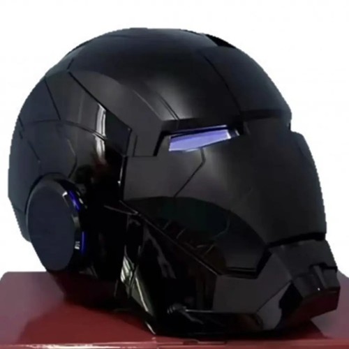 Casque iron métal - man, led