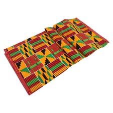 Robe africaine vibrante en cire tissu imprimé Ankara avec motif patchwork
