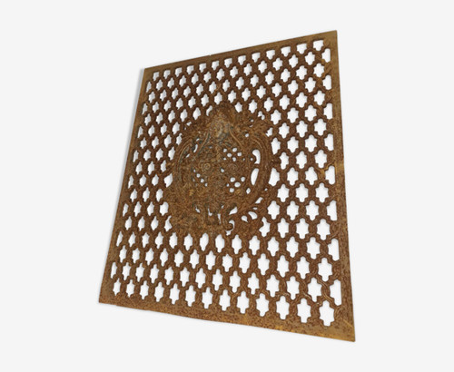 Grille porte fonte - grille,