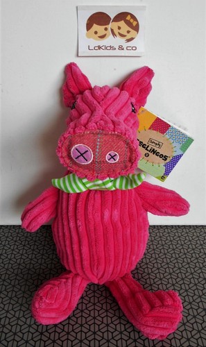 Doudou jambonos cochon - doudou, rose