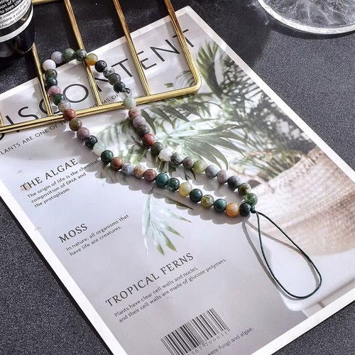 6mm natural stone beads - 6mm,