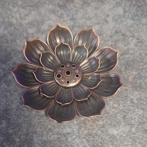 Porte encens métal forme - porte-encens,