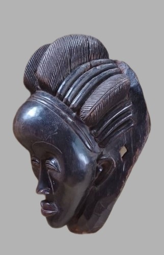 Masque pounou art tribal - masque,
