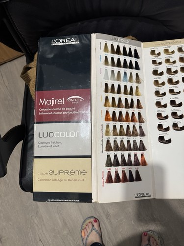 Nuancier couleurs cheveux - nuancier,