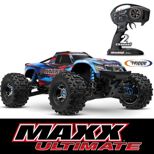 Traxxas trx89087 bleu maxx - traxxas,