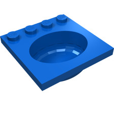 LEGO® Part 6195 - Blue/Blue Sink Basin Container