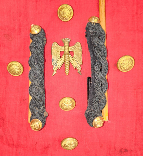 Lot rare insigne képi 1886 - képi,