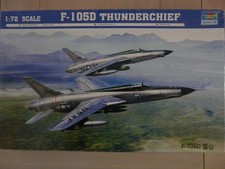 Maquette Avion 1/72 TRUMPETER Ref 01617 F-105D Thunderchief