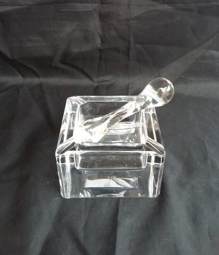 Ancien cendrier avec pilon - , en