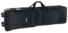 Housse Etui Sac à Roulettes Piano Numerique Synthetiseur 138 cm Rembourrage Noir