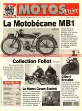 MOTOS D'HIER  11 MOTOBECANE
