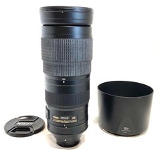 Nikon F Mount AF-S NIKKOR 200-500mm F5.6 E ED VR Color Black No Box Used